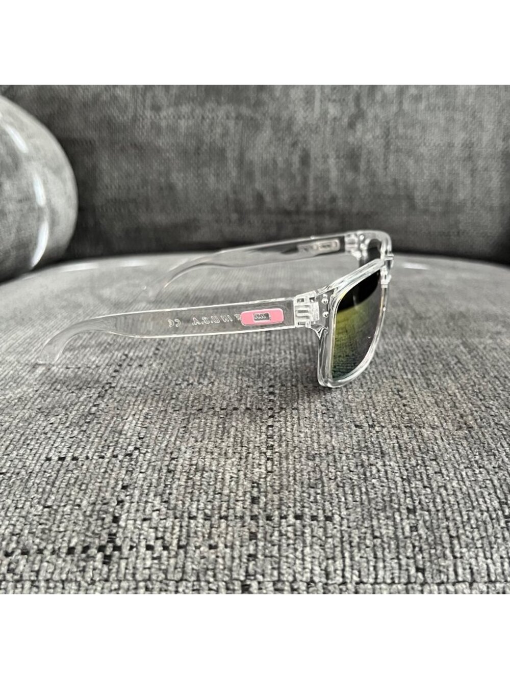 Oakley Holbrook Sunglasses 009102 Reflective Gold Lenses - Picture 3 of 12